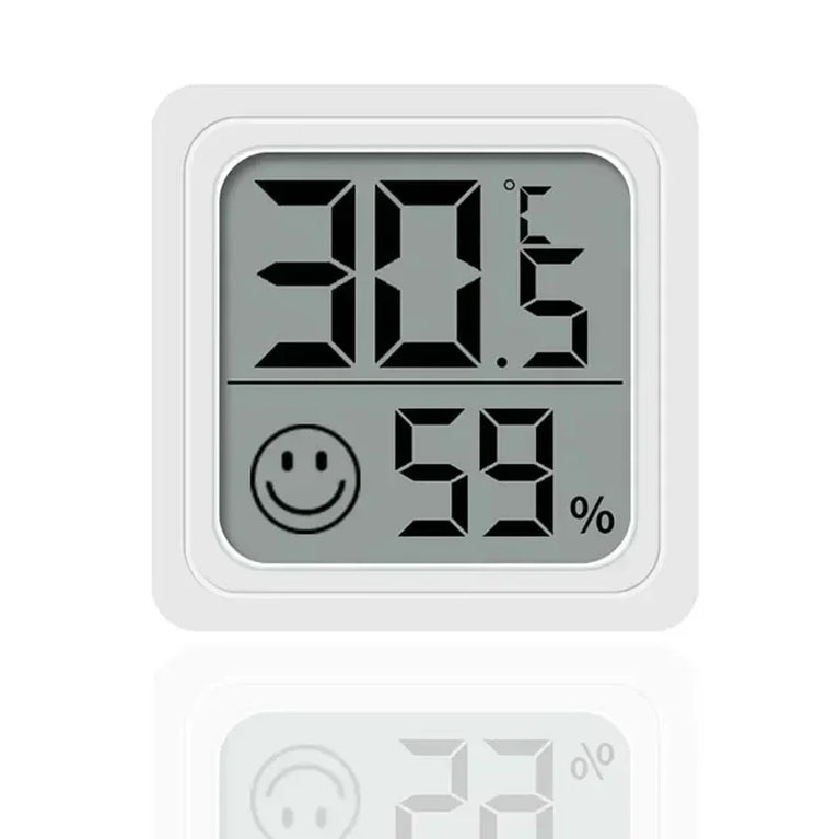 Mini Digital Thermometer & Hygrometer | 4-Piece Indoor Weather Station