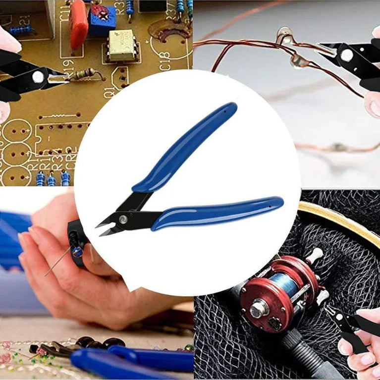 Diagonal Wire Cutters | Precision Electronic Side-Cutting Pliers