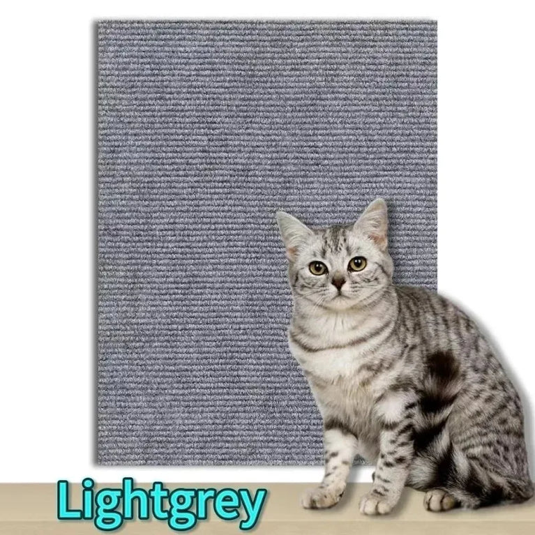 Trimmable Cat Scratching Mat Sofa Protector Cat Scratch Carpet Self Adhesive Cat Furniture Guard