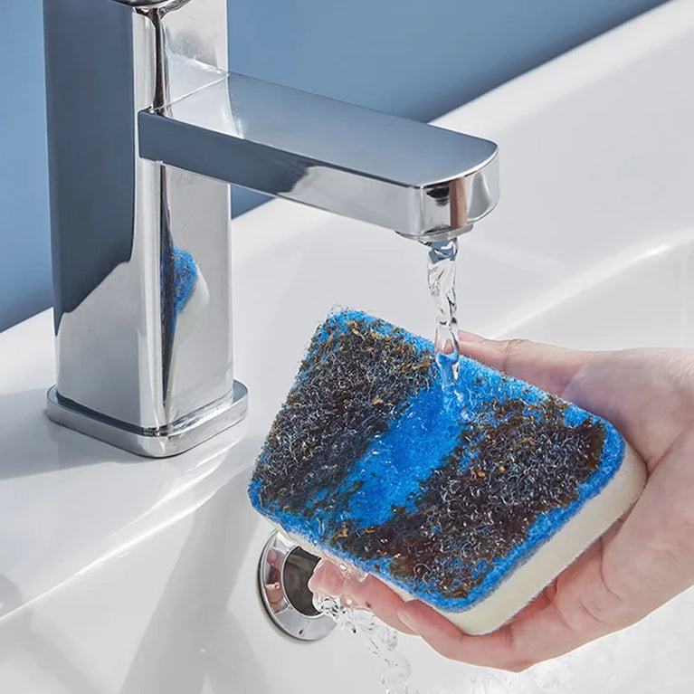 Multi-Functional Bathroom Wall & Floor Brush | Long-Handle Ergonomic Scrubber