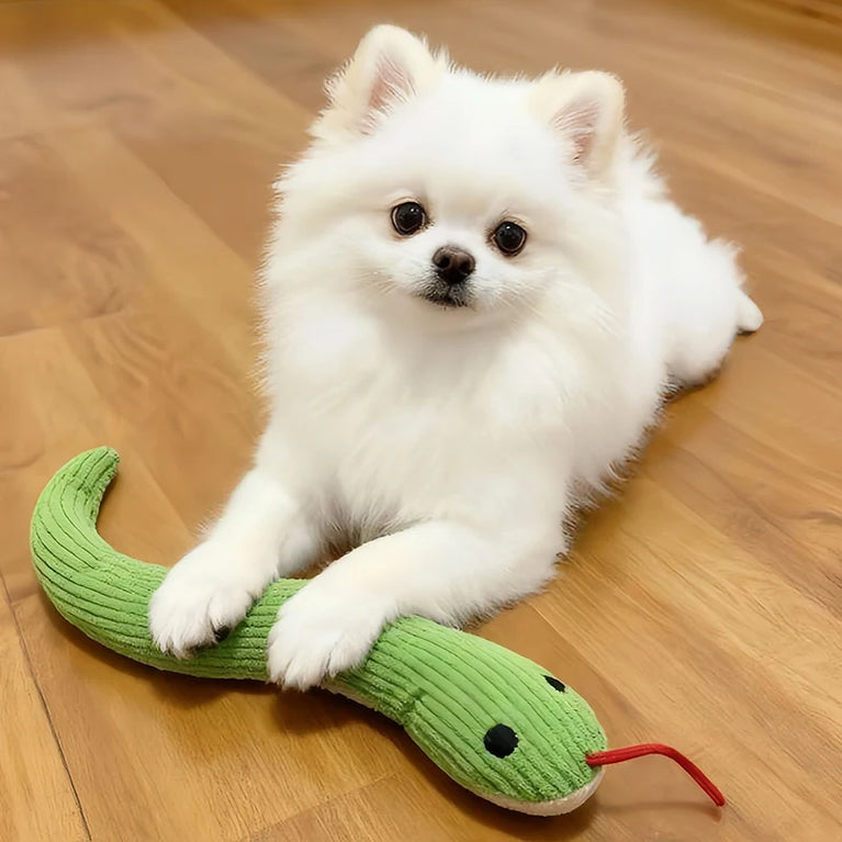 HOT SALE DOG SNAKE INTERACTIVE TOY FOR DOGS 16.5 INCHES
