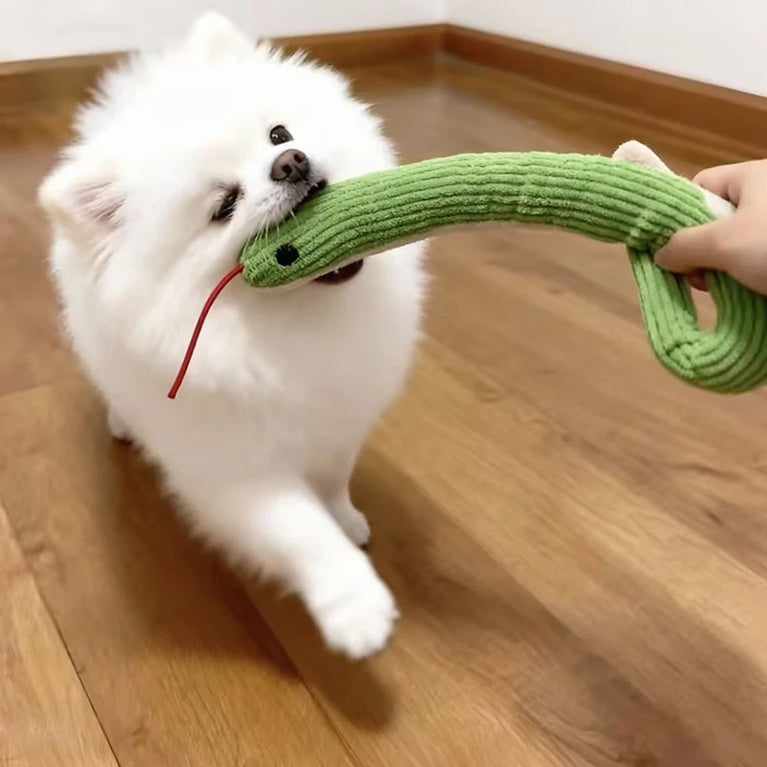 HOT SALE DOG SNAKE INTERACTIVE TOY FOR DOGS 16.5 INCHES