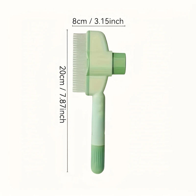 Stainless Steel Cat Grooming Comb Long Hair Undercoat Brush Tool
