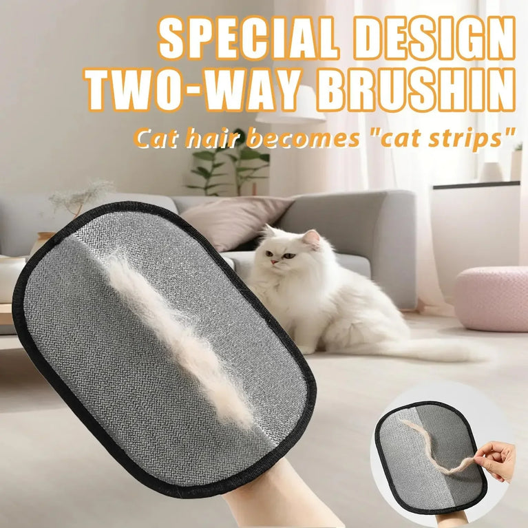 Pet Hair Remover Brush Kitten Hair Remover Gloves Deshedding Grooming Kit