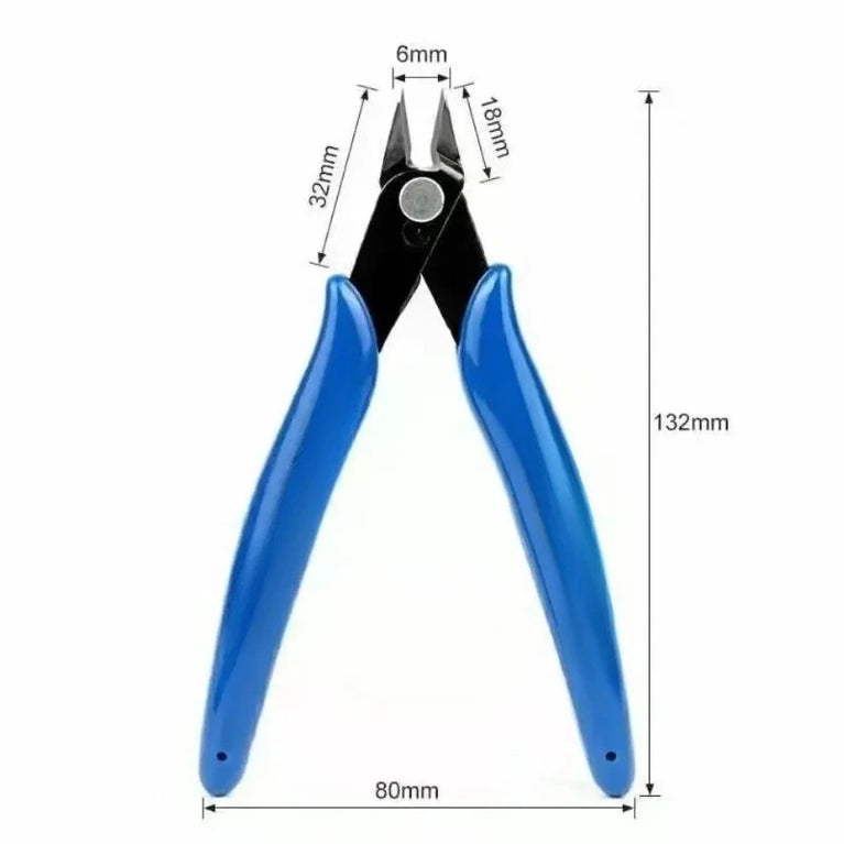 Diagonal Wire Cutters | Precision Electronic Side-Cutting Pliers