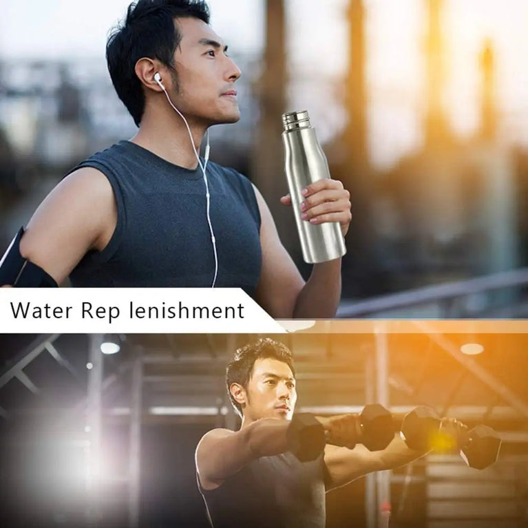 500ML/750ML Stainless Steel Portable Hot Cold Water Bottle