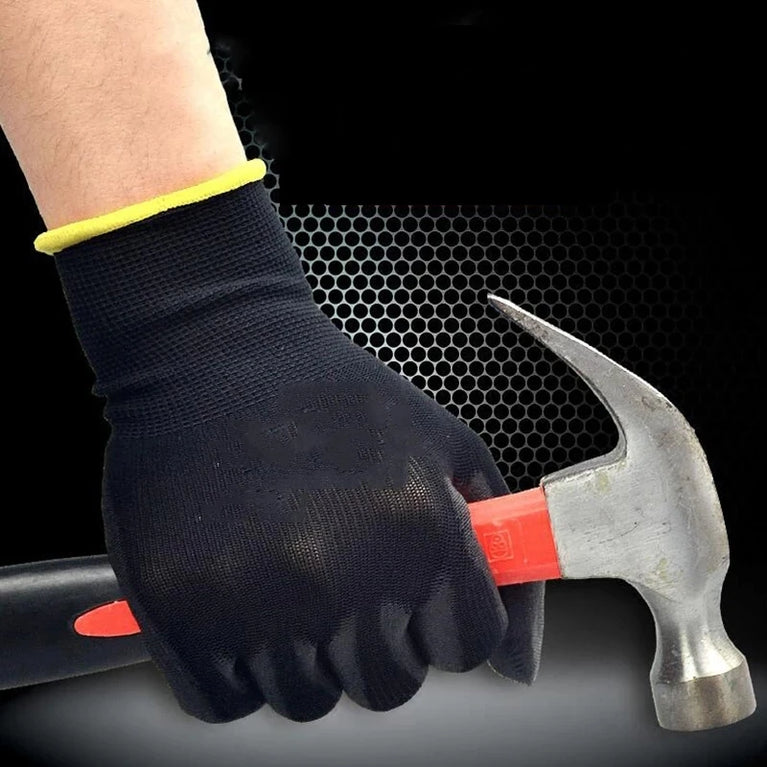 Durable Gardening Gloves Anti Slip Safety Work Gloves 10 Pairs