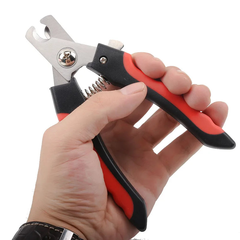 Stainless Steel Pet Nail Clippers | Labor-Saving Dog Trimmer