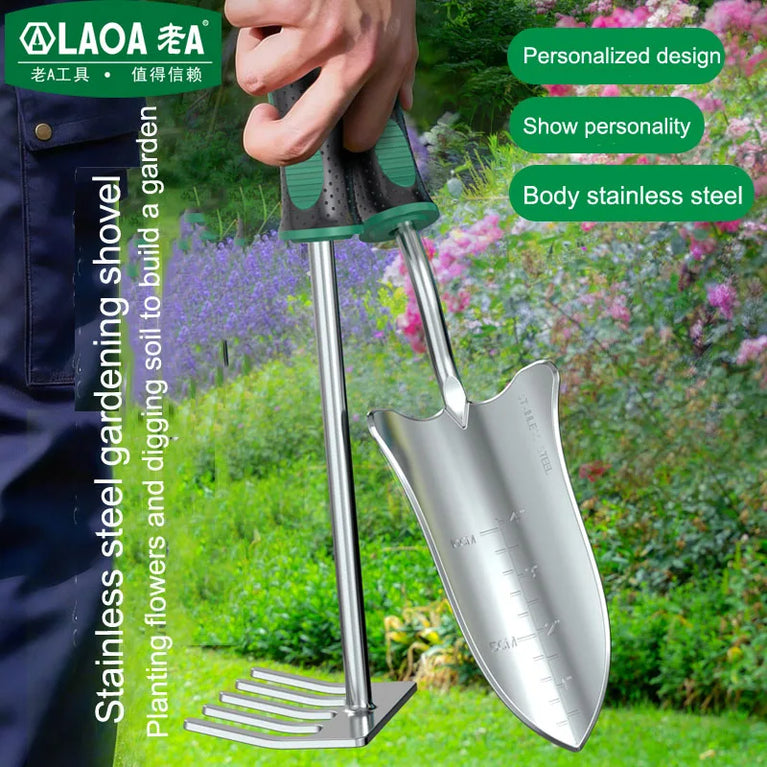 Stainless Steel Mini Garden Shovel for Digging Soil and Plants