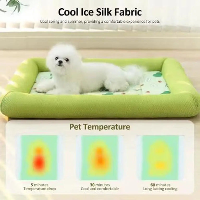Square Cooling Pet Bed Cat Heating Pad Cooling Mat for Cats