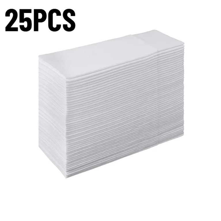 Disposable Prefolded Paper Napkins with Pocket for Cutlery Holder