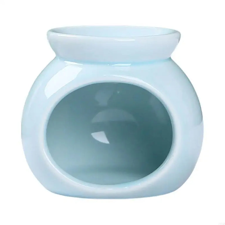 Minimalist Ceramic Incense & Wax Melt Burner | Portable Aromatherapy Diffuser