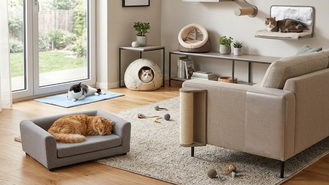 How to Create a Comfortable Living Space for Your Cat