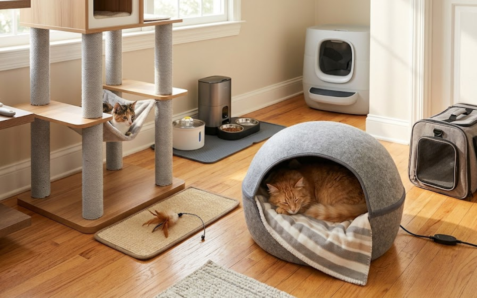 Best Cat Beds and Sleeping Accessories for Indoor Cats