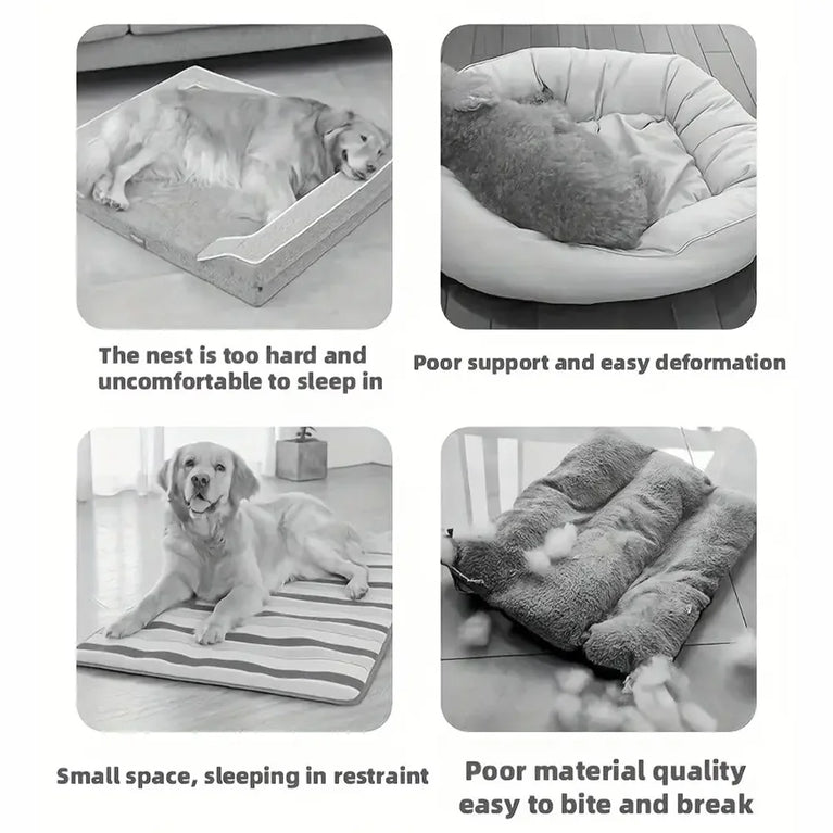 Waterproof Dog Bed XL Orthopedic Pet Sleeping Pad Sofa Mat