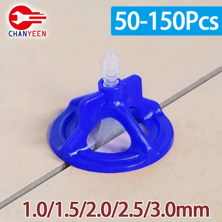 Professional Tile Leveling System Clips | Wall & Floor Flat Alignment Spacers