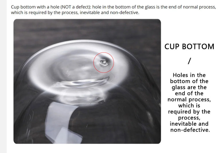 Double-Wall Borosilicate Glass Cup | Heat-Resistant Insulated Drinkware