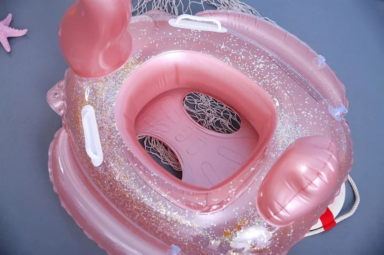Baby Float with Sunshade | Flamingo & Unicorn Pool Swimming Ring
