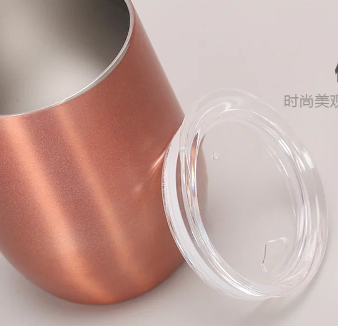 12oz Stainless Steel Vacuum Thermos Cup Insulated Travel Mug for Hot & Cold Drinks