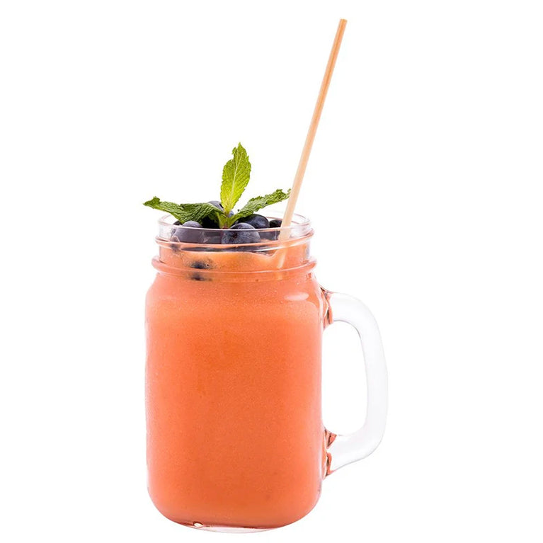 100PCS Disposable Wheat Straw Eco-Friendly Natural Drinking Straws