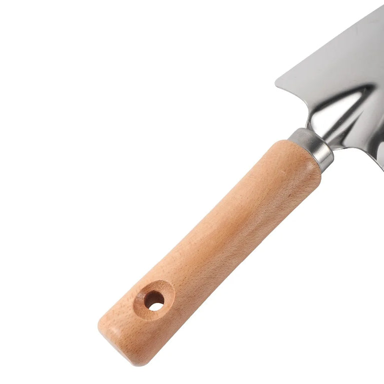 Stainless Steel Wide Garden Shovel for Digging Weeding Soil Work