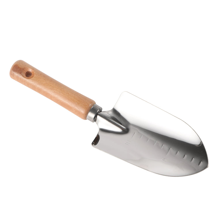 Stainless Steel Wide Garden Shovel for Digging Weeding Soil Work