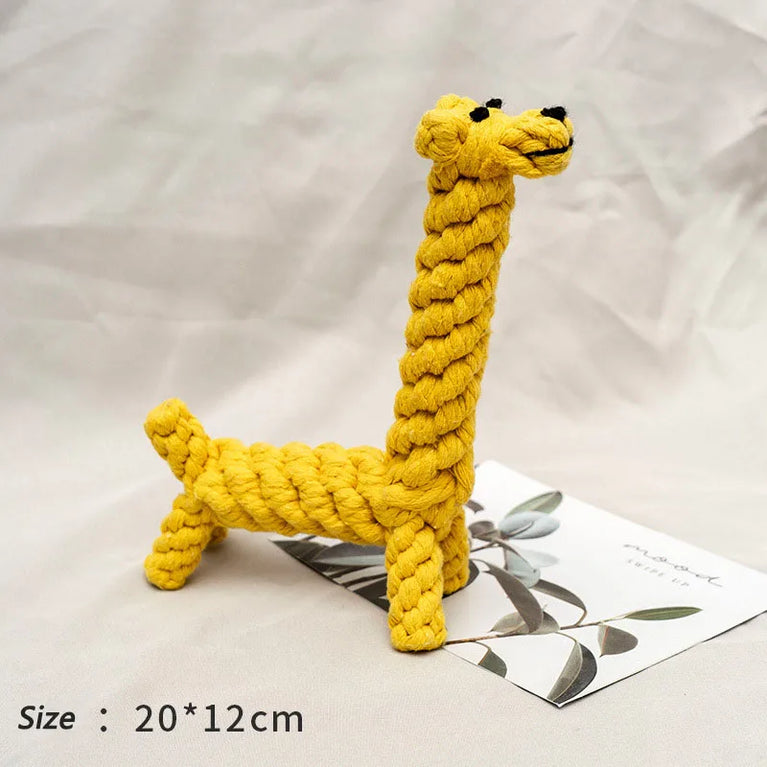 1pcs Bite Resistant Pet Dog Chew Toys Rope Knot Ball Dogs Toys Pets