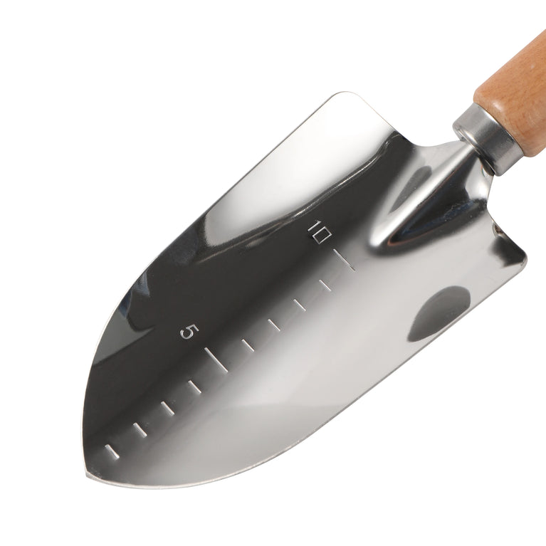 Stainless Steel Wide Garden Shovel for Digging Weeding Soil Work