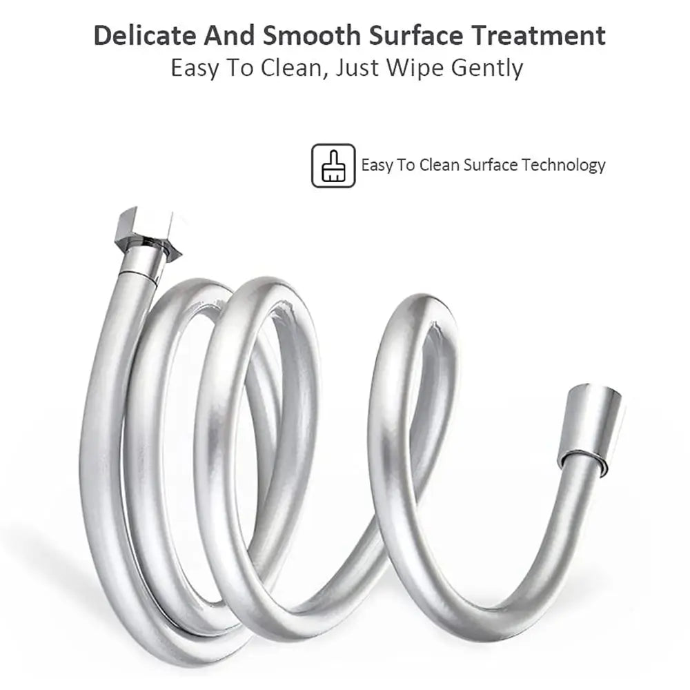 Flexible Handheld Shower Hose | Anti-Winding & Explosion-Proof Bathroom Water Tube