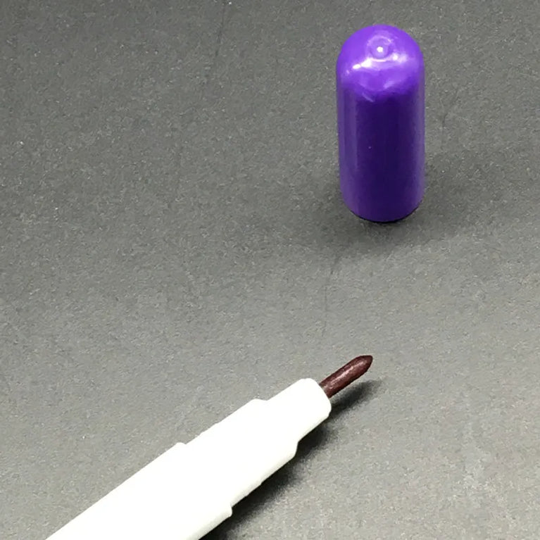 Purple Water-Erasable Fabric Marker Set | 5-Piece Vanishing Pen for Cross-Stitch & Sewing