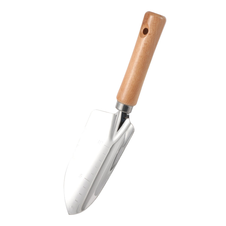 Stainless Steel Wide Garden Shovel for Digging Weeding Soil Work