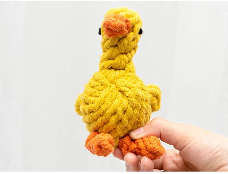 1pcs Bite Resistant Pet Dog Chew Toys Rope Knot Ball Dogs Toys Pets