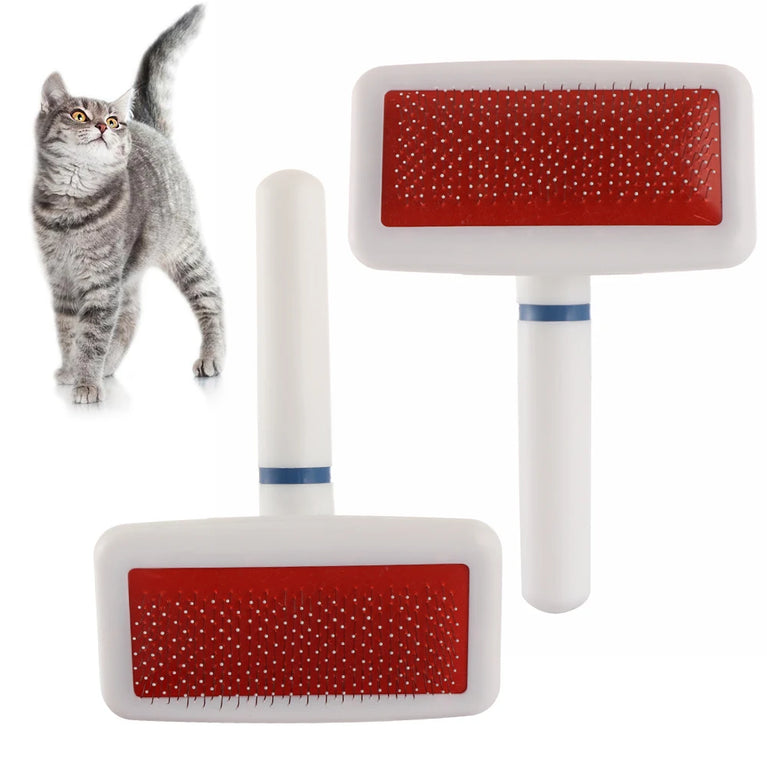 Pet Slicker Brush Dogs Cats Massage Deshedding Grooming Brush Professional Tool