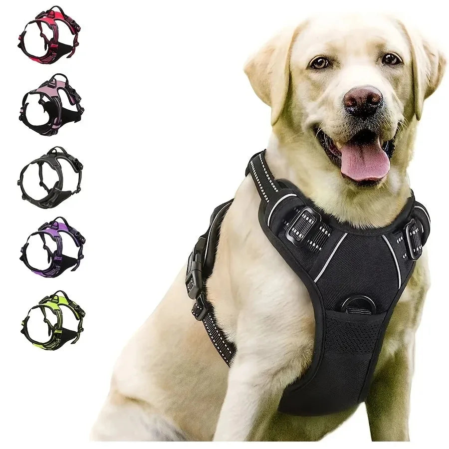 Dog Collars Harness Vest Leash Set for Small Medium Dogs Puppy Pet Set Leather Set