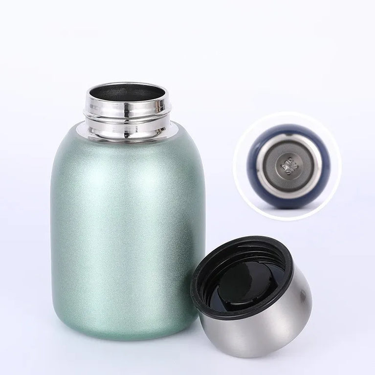 Mini Portable 300ml Thermos Flask Vacuum Insulated Travel Mug for Kids