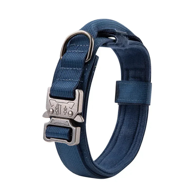 Outdoor Sports Style Tactical Dog Collar Usable Training Traction