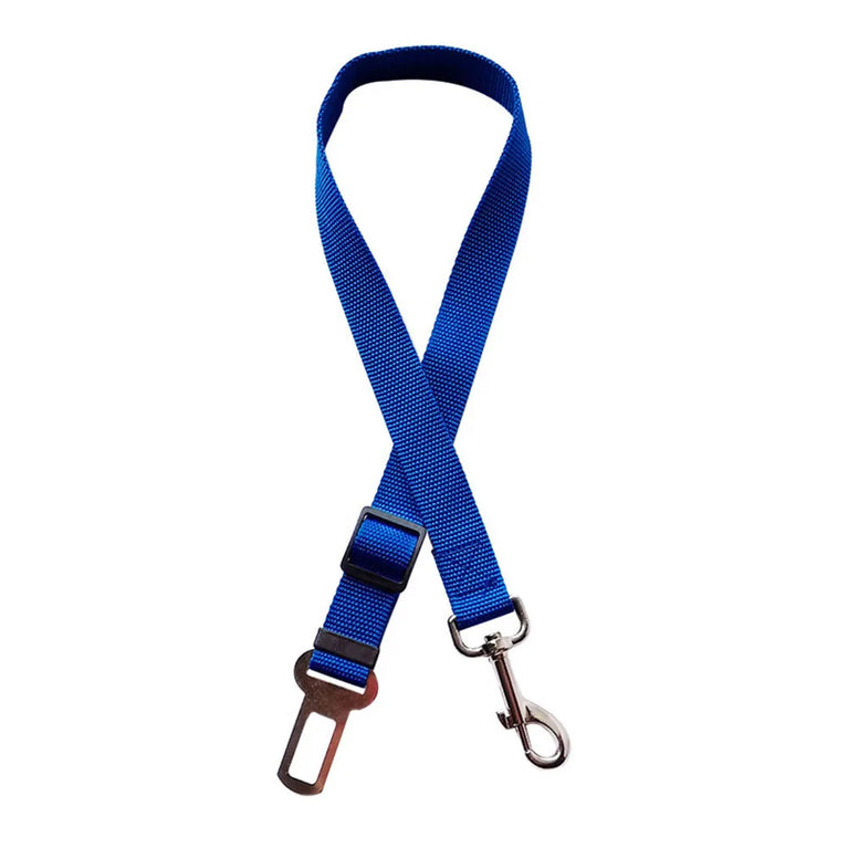 Adjustable Reflective Dog Car Seat Belt Harness With Lights Safety Travel Belt