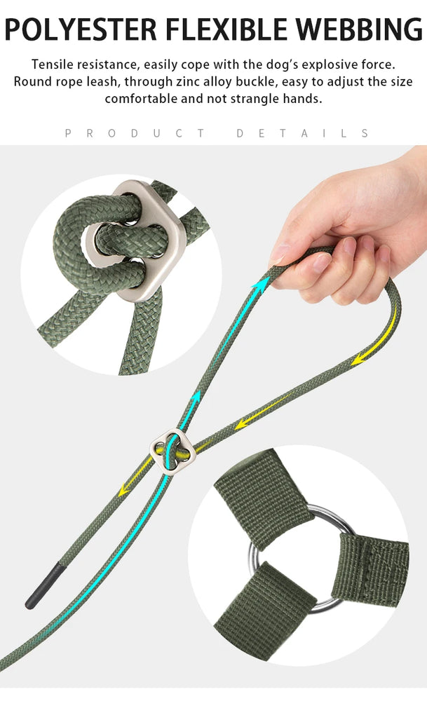 Adjustable Reflective Dog Harness Leash Set Step-In Soft Air Mesh Vest