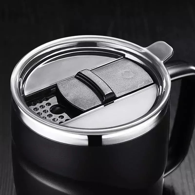 Stainless Steel Coffee Mug 400ml Insulated Travel Mug with Lid