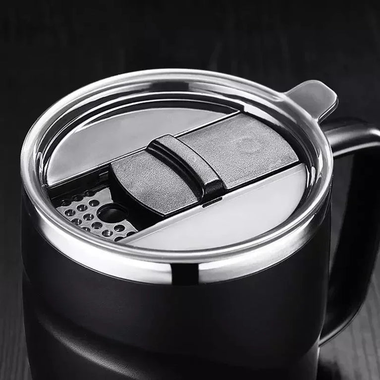 Stainless Steel Coffee Mug 400ml Insulated Travel Mug with Lid