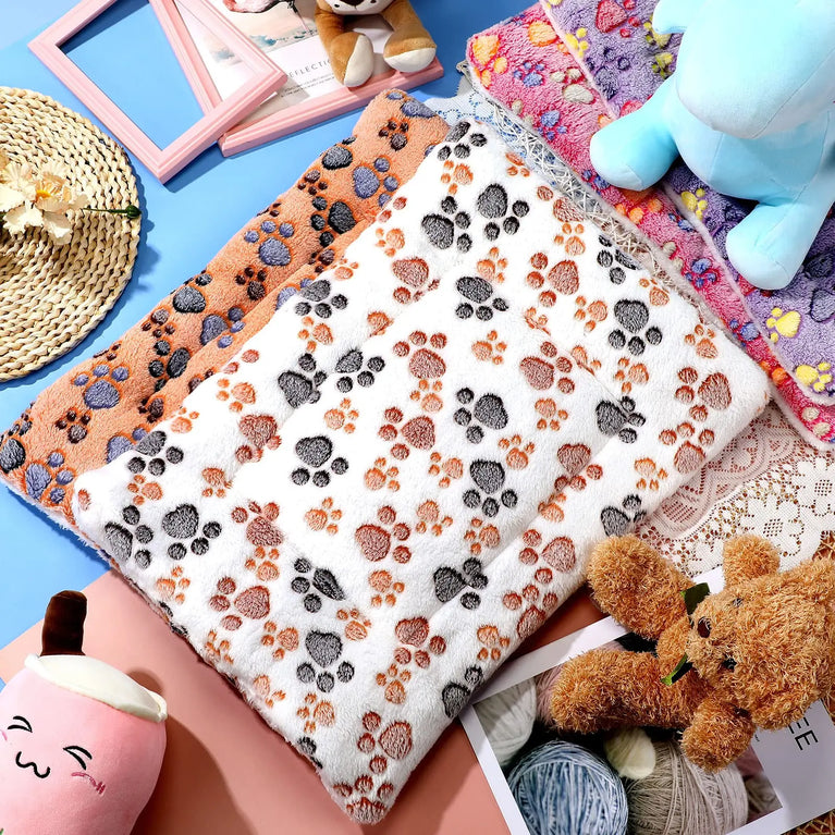 Flannel Pet Mat Dog Bed Dog Fluffy Bed Warm Sleeping Blanket