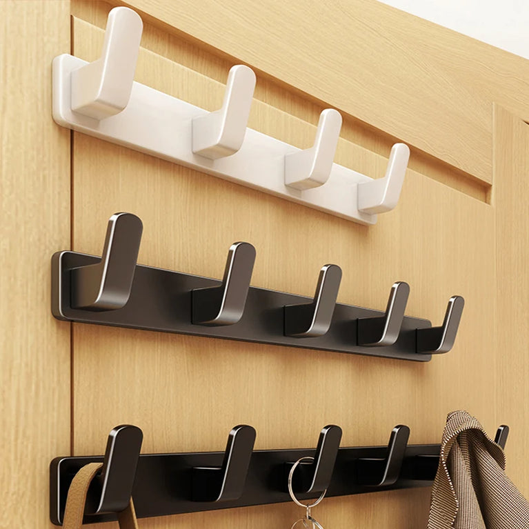 Adhesive Hooks Strong Hook Wall hanger Sticker Hanging Coat Rack Clothes Hanger Shower Robe Hook Kitchen Bathroom Towel Hooks