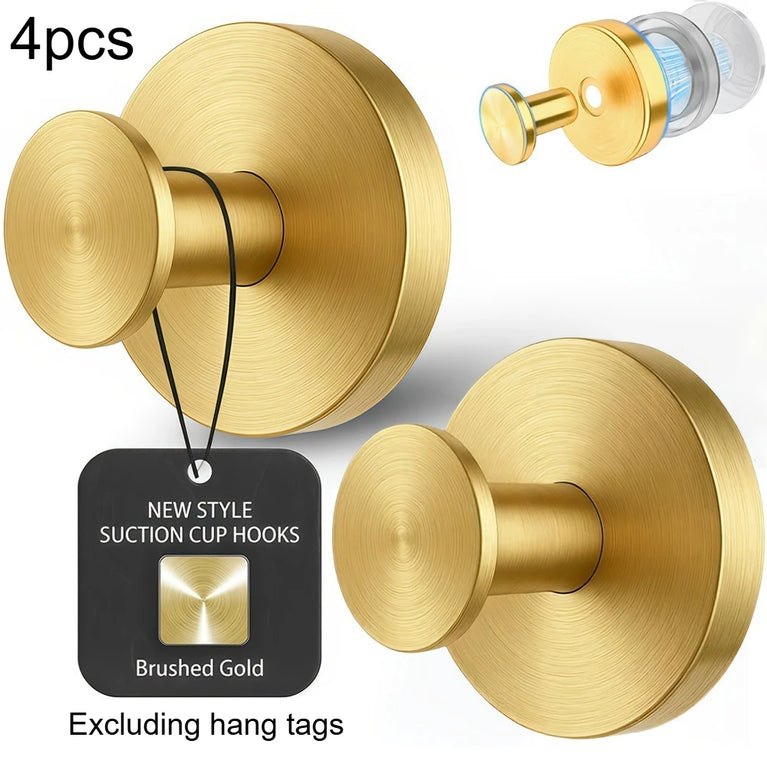 Vacuum Suction Cup Hooks Punch Free Bath Sucker Hook Wall Hook Hanger Glass Kitchen Bathroom Hooks for Towel Handbag