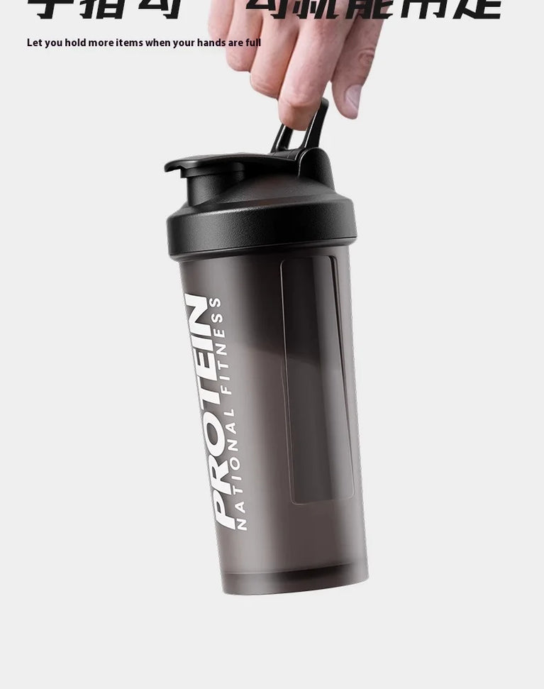 Protein Shaker Fitness Sports Waterbottle Mixing Cup for Gym Use