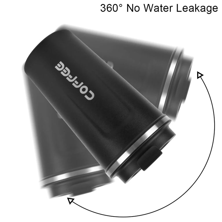 Thermo Cafe Double Stainless Steel Coffee Mug Leak-Proof Travel Cup 380/510ML