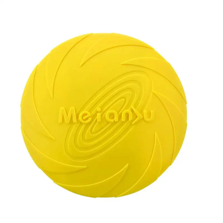 Bite Resistant Flying Disc Dog Toy for Puppy Training Outdoor Game