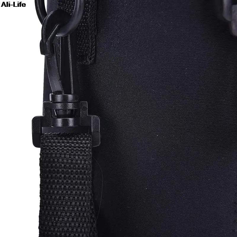1000ML Neoprene Water Bottle Carrier Bag With Shoulder Strap Insulated Bottle Cover Pouch Holder Travel Outdoor Sport Sleeve