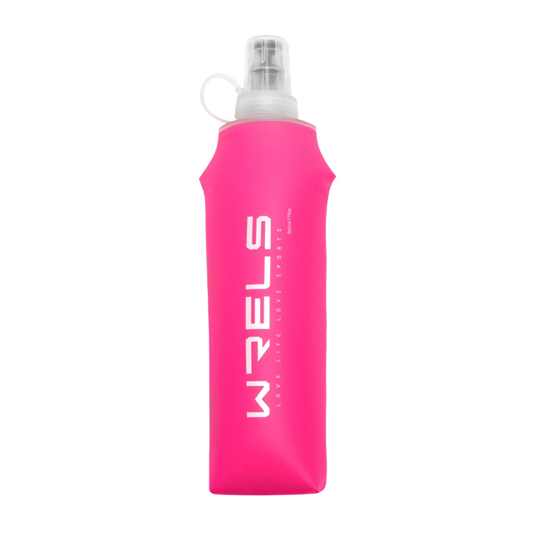 Collapsible TPU Soft Hydration Sport Water Bottle Flask Outdoor Use