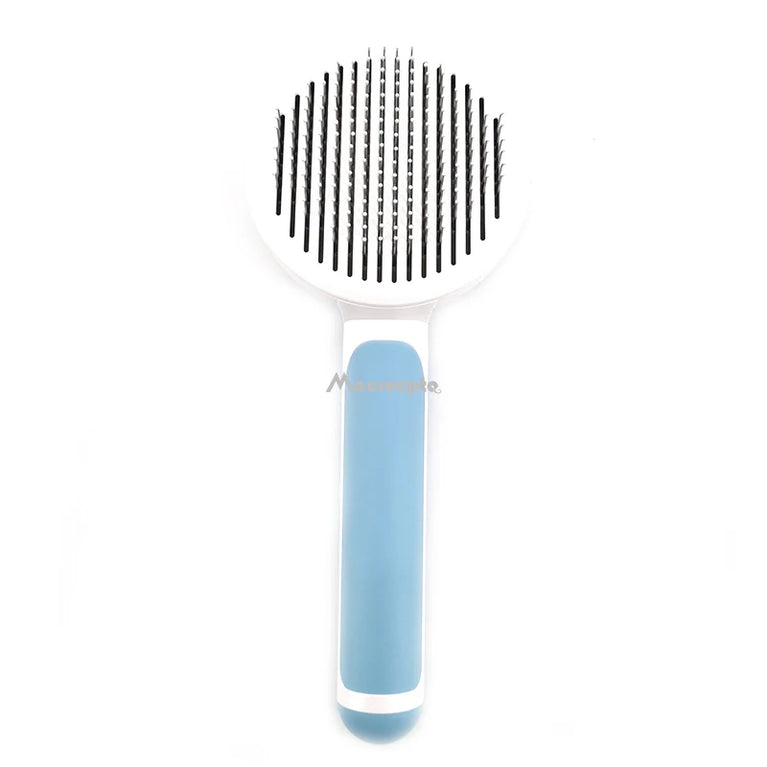 Self-Cleaning Slicker Brush | Pet Massage & Deshedding Tool