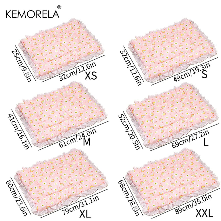 Double Sided Pet Mat Cat Heating Pad Cooling Bed Cat Universal